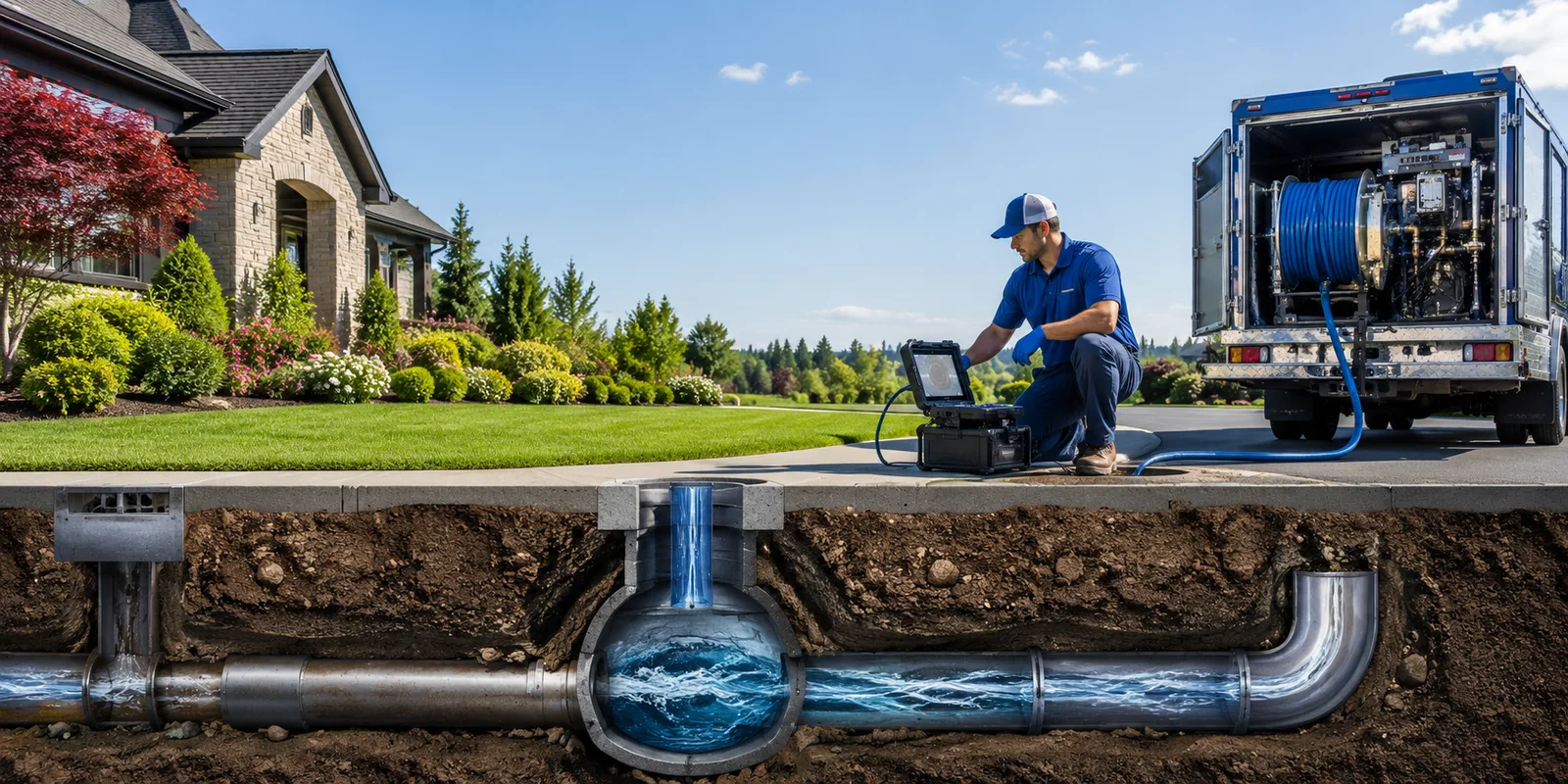 Drainage restoration information for Crown City, OH